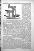 Old Moulding Shaping Recessing Machine M Powis Bale Co Finsbury 1888 Victorian