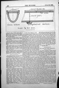 Old New Form Drain Pipe Cross Longitudinal Section Cement Joint 1888 Victorian