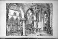 Antique Print Interior St Candida Whitechurch Canonicorum Dorsetshire 1888 19th