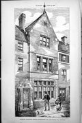 Antique Print Banking Premises Bishop Stortford John Slater Architect 1888 19th