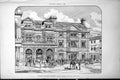 Old Print Banking Premises Retford Street View Chorley & Connon Arch 1888 19th