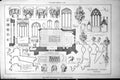 Old Print Dennington Church Suffolk St Margarets Chapel Mings Adams 1888 19th