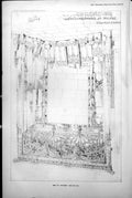 Antique Old Print Wells Cathedral Shrine Bishop Beckyngton Roland Paul 1888