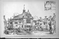 Old Plan Priory Sunday School Hall Wellingborough T Brown Fisher 1888 Victorian