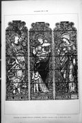 Old Windows Christ Church Cathedral Oxford Spes Fides E B Jones 1888 Victorian