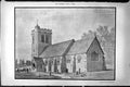 Antique Print New Church Curdridge Hants Exterior T Jackson Architect 1888 19th