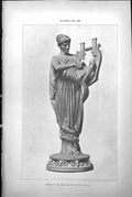 Original Old Antique Print Statue Medea Hamo Thornycroft Sculptor 1888 19th