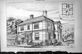 Old Plan Alterations Additions Lampton Hall Middlesex H Cresswell 1888 19th