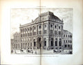 Old Print Australian Joint Stock Bank Buildings Sydney Blackmann & Parkes 1888