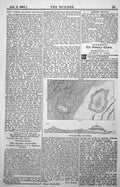 Antique Old Print Water Supply Disposition Strata Geological Map Section 1889