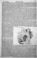 Original Old Antique Print Entrance Gateway Lincoln Castle Arch 1889 Victorian