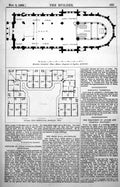 Old Plan Honolulu Cathedral Carpenter Ingelow Cottages Southwark1889 Victorian