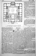 Old Print Plan Kunst Gewerbe Museum Berlin Covered Court Book Store 1889 19th