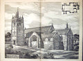 Old Plan Church St John Stanstead Montfichet W D Caroe Architect 1889 19th