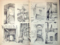 Old Plans Loire District Staircases Chateau Chaumont Chenonceaux 1889 19th