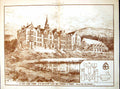 Print Plan St Peters College Glasgow Rev Charles Duff Archbishop Pugin 1889