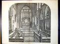 Old Plan St Pauls Bedford Completion Chancel Carpenter & Ingelow 1889 19th