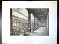 Antique Print Plan Kunst Gewerbe Museum Berlin Gallery Central Court 1889 19th