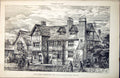 Old Plan Stair House Lamerhurst Kent Messrs Christopher White Arch 1889 19th