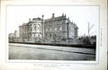 Old Plan Imperial Palace Strasburg Garden Front Herrmann Eggert 1889 Victorian