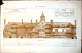 Old Design Plan Convalescent Home Ladies W Hilton Nash Architect 1889 Victorian