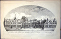 Old Print Plan Cottages Little Suffolk Street Soutwark Rev T Bastow E Hoole1889