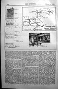 Old Plan Yorkshire Stone Halifax District Stone-Mine Yew Tree Quarry