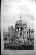 Old Conduit Great Court Trinity College Cambridge Fulleylove 1890 Bui Victorian