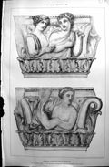 Old Roman Capitals Pompeii Professor Aitchison Royal Academy 1890 Bui Victorian