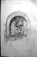 Original Old Antique Print St. Marks Venice Italy 1890 Builder 19th