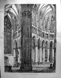 Old Interior Abbey Church Altenberg Cologne Architecture 1890 Builder 19th