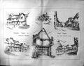 Old 1890 Builder Wayside Nores Lavenham Streets Church Barn Anglia Jo 19th