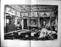Antique Print 1890 Builder Scheme House Dining Room Decoration Thomas Hay 19th