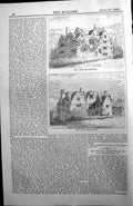 Antique Print Moor Hall Gloucestershire Exterior Architecture 1890 Builder 19th