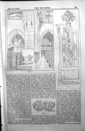 Old Kidlington Church Interior Dorchester Abbey Stall End Architectur