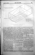 Old Parthenon Naos Outline Isometrical Perspective Architecture 1890 Victorian