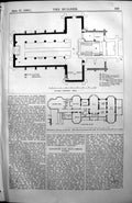 Old Hatchford Surrey Ground Plan Armagh Cathedral Architecture 1890 B Victorian