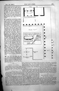 Old Print Tower Winds Athens Remains Sketch Plan Architecture 1890 Build 19th