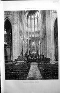 Antique Print Beauvais Cathedral Interior Sprague Architecture 1890 Builder