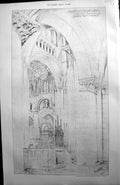 Old Chirstchurch Cathedral Oxford Interior Choir Lantern Architecture