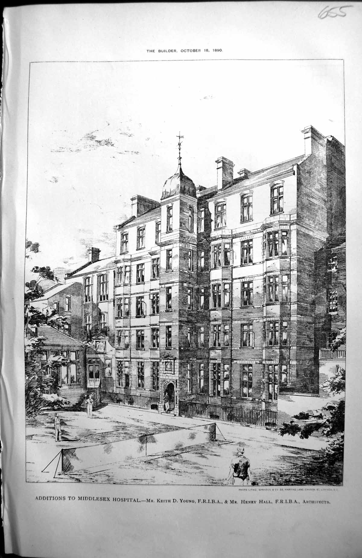 Old Middlesex Hospital Additions Keith Young Henry Hall Architecture