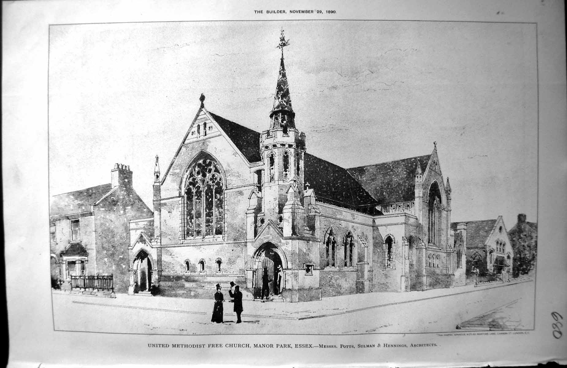 Old Methodist Free Church Manor Park Essex Potts Sulman Architecture