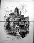 Old Pavillon Catherine De Medicis Blois Herbert Railton Architecture