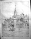 Old Municipal Offices Sheffield Woollard Design Architecture 1890 Bui 19th