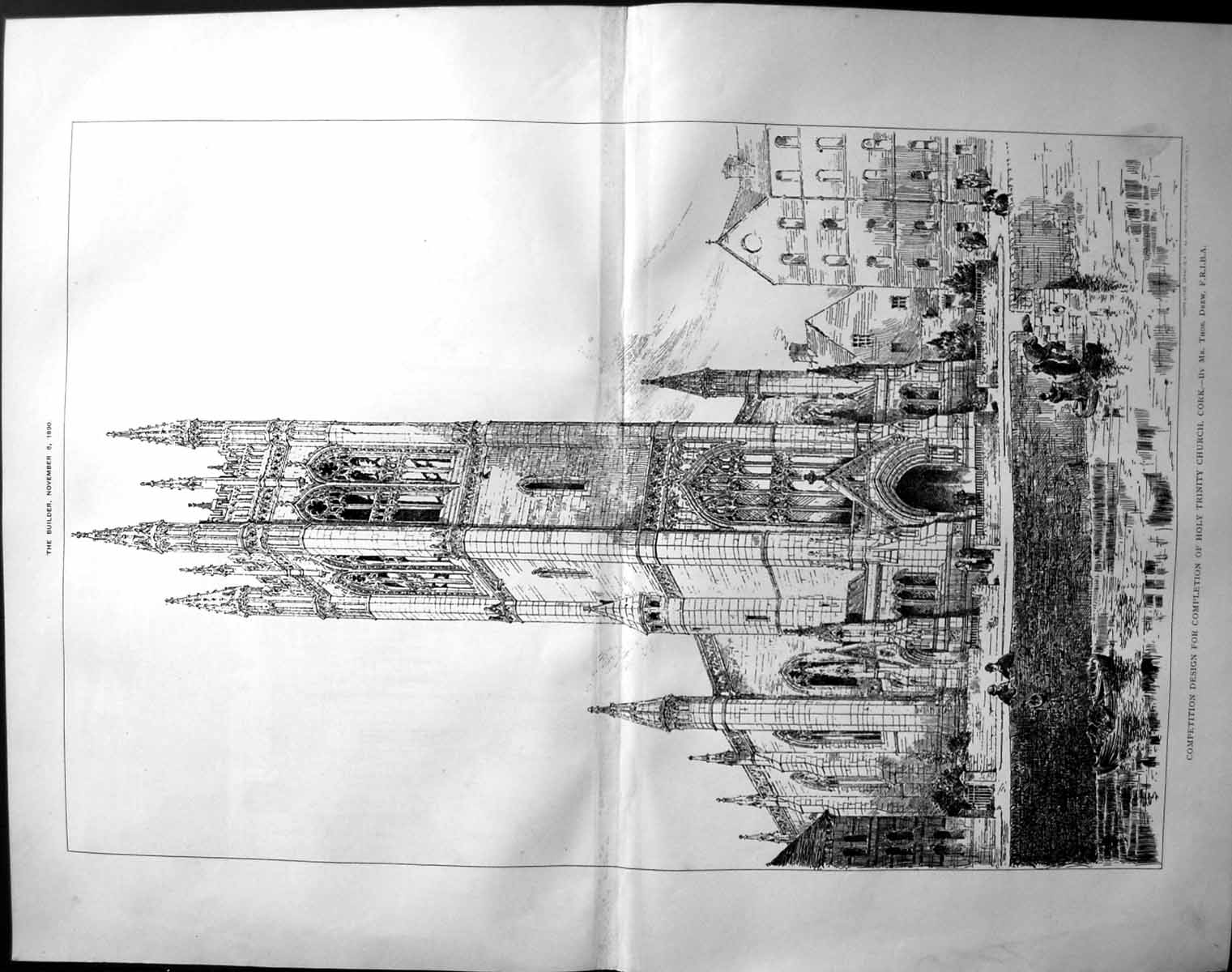Old Holy Trinity Church Cork Competition Design Drew Architecture 189 19th