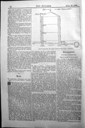 Old Builder 1891 Section Illustrating Mr Sugg'S System House Drain Ve Victorian