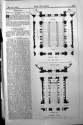 Old Ground Plan Reception Room Design Staircase Builder 1891 Architec Victorian