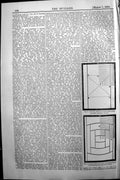 Old Builder 1891 Diagram Showing Filling Centre Single Straight Cirve Victorian