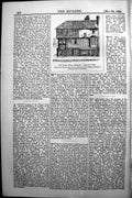 Original Old Antique Print Builder 1891 Architecture Timber Houses Drogheda