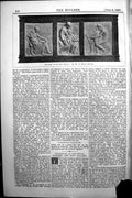 Antique Old Print Builder 1891 Sculpture Bas-Relief Gallery Roscoe Mullins 19th